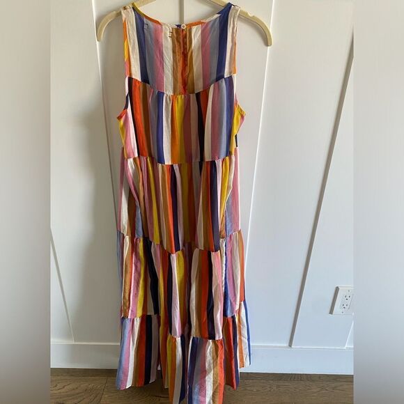 Xirena Eva Dress in Colorful Aventine Stripe - Picture 4 of 11